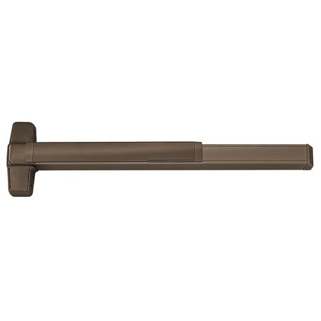 VON DUPRIN Grade 1 Concealed Vertical Rod Exit Bar for Wood Doors, 36-in Device, Fire Rated, Exit Only, Less Do 9847WDCEO-F 3 313